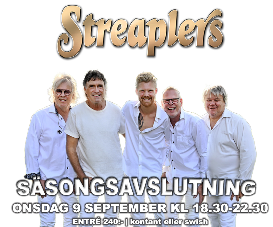 Säsongsavslutning med dans till Streaplers!